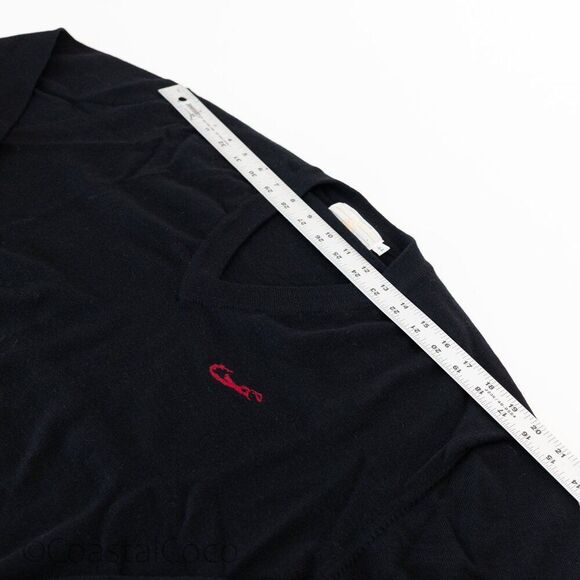 Vintage Archie Brown & Son Bermuda 100% Lambswool Sweater 44 V-Neck Pullover - Picture 7 of 9